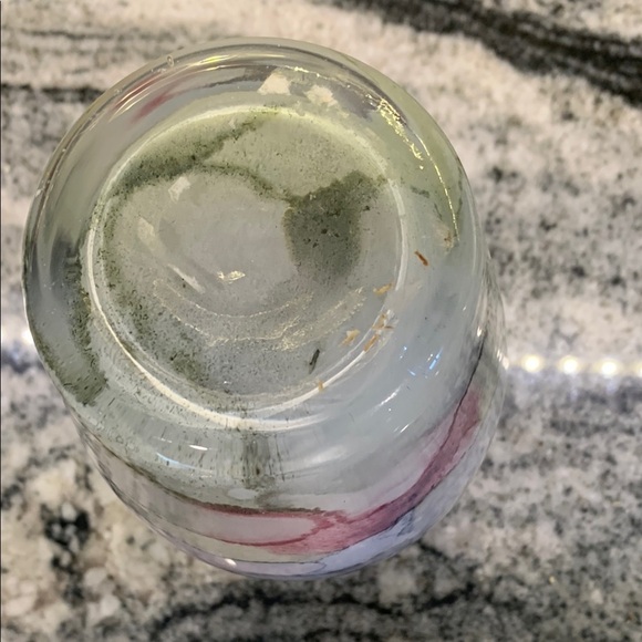 Elegant Multicolor Glass Vase - Picture 4 of 4